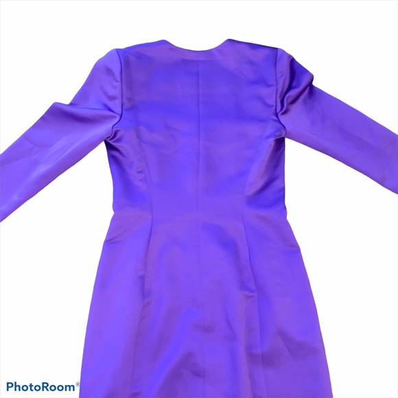 VTG 80s Victor Costa fitted gown - Picture 6 of 6